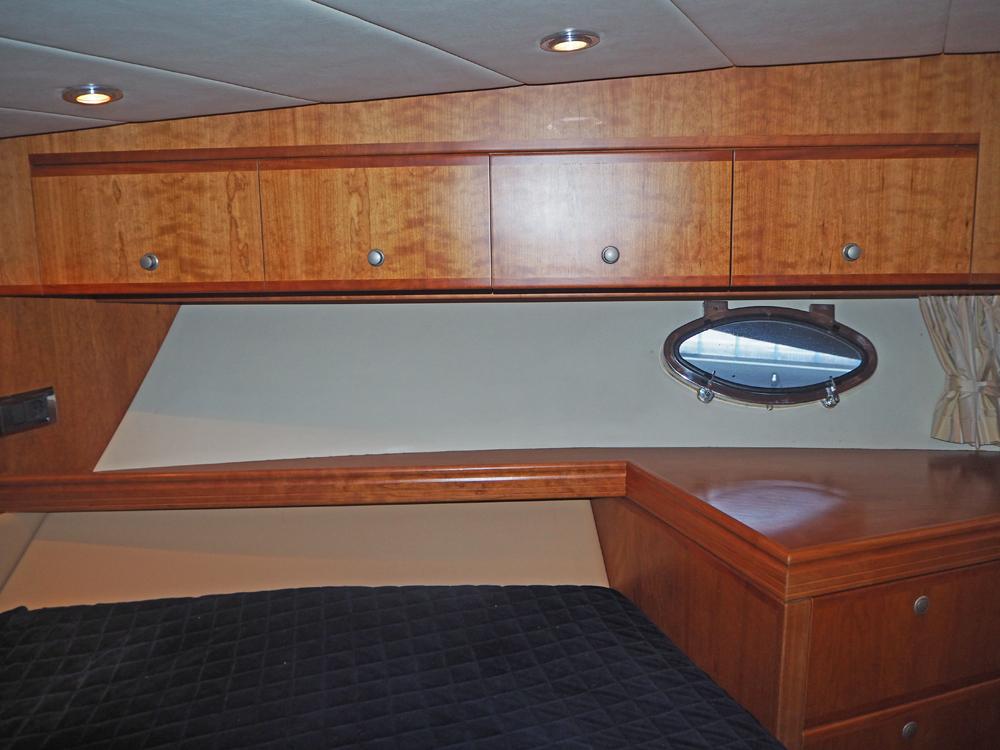 Cabin en avant, H&eacute;bergements